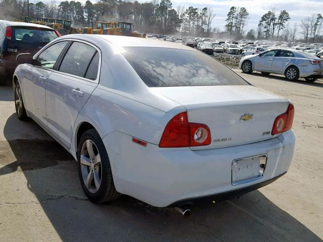 1G1ZC5E08AF183398 - 2010 CHEVROLET MALIBU 1LT თეთრი ფოტო 3