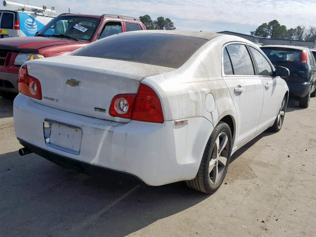 1G1ZC5E08AF183398 - 2010 CHEVROLET MALIBU 1LT თეთრი ფოტო 4