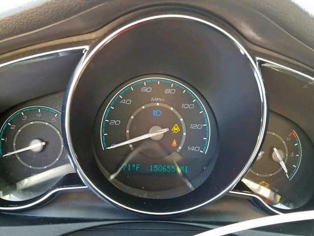 1G1ZC5E08AF183398 - 2010 CHEVROLET MALIBU 1LT თეთრი ფოტო 8