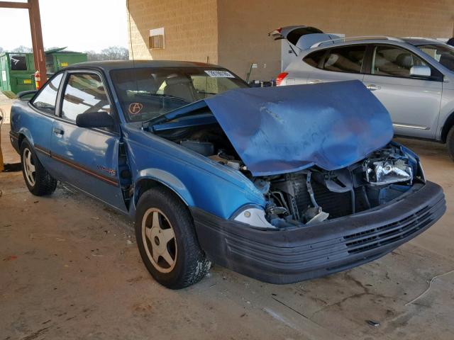 1G1JC14GXM7305293 - 1991 CHEVROLET CAVALIER V BLUE photo 1