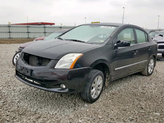 3N1AB6AP0BL726866 - 2011 NISSAN SENTRA 2.0 BLACK photo 2