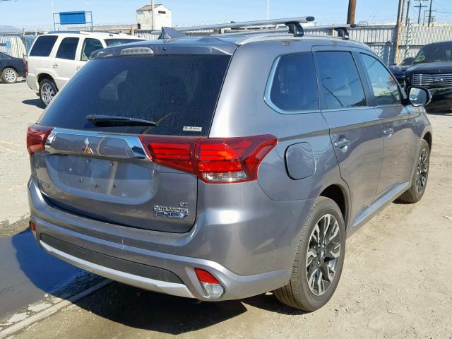 JA4J24A56JZ070657 - 2018 MITSUBISHI OUTLANDER GRAY photo 4