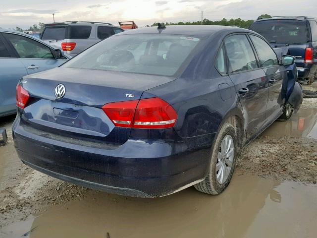 1VWAT7A36FC045638 - 2015 VOLKSWAGEN PASSAT S BLUE photo 4