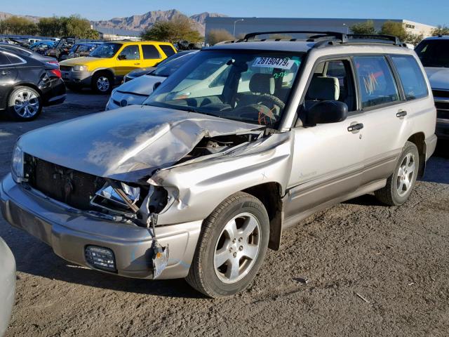 JF1SF6556XH727773 - 1999 SUBARU FORESTER S ვერცხლისფერი ფოტო 2