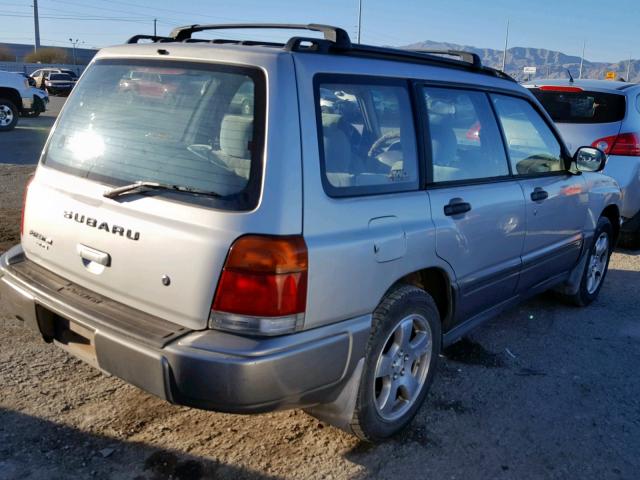 JF1SF6556XH727773 - 1999 SUBARU FORESTER S ვერცხლისფერი ფოტო 4