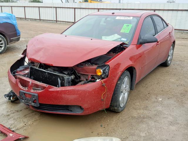 1G2ZH558764143173 - 2006 PONTIAC G6 GT RED photo 2