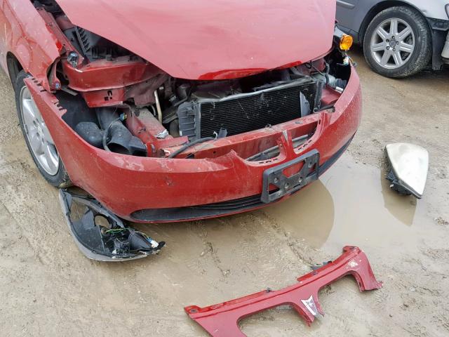 1G2ZH558764143173 - 2006 PONTIAC G6 GT RED photo 9