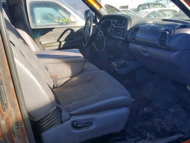 3B7KC23Z9XG229787 - 1999 DODGE RAM 2500 BLACK photo 5