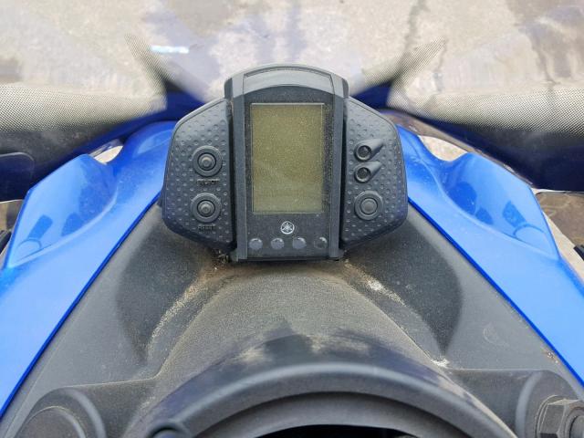 JYE8GL0019A004057 - 2009 YAMAHA FX NYTRO BLUE photo 8