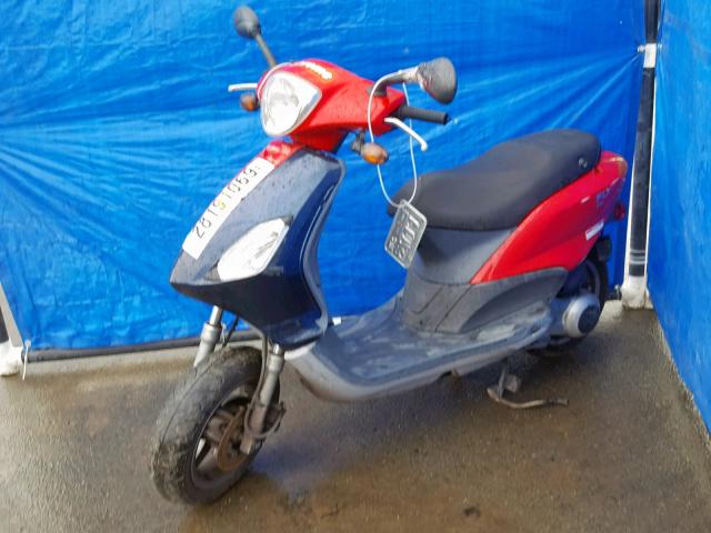 ZAPM578F474001268 - 2007 PIAGGIO FLY 50 RED photo 2