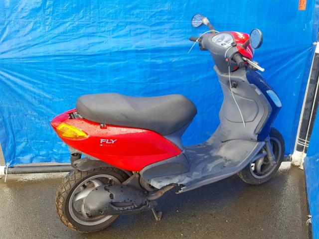 ZAPM578F474001268 - 2007 PIAGGIO FLY 50 RED photo 4