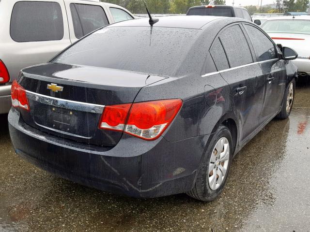 1G1PD5SH4C7247321 - 2012 CHEVROLET CRUZE LS BLACK photo 4