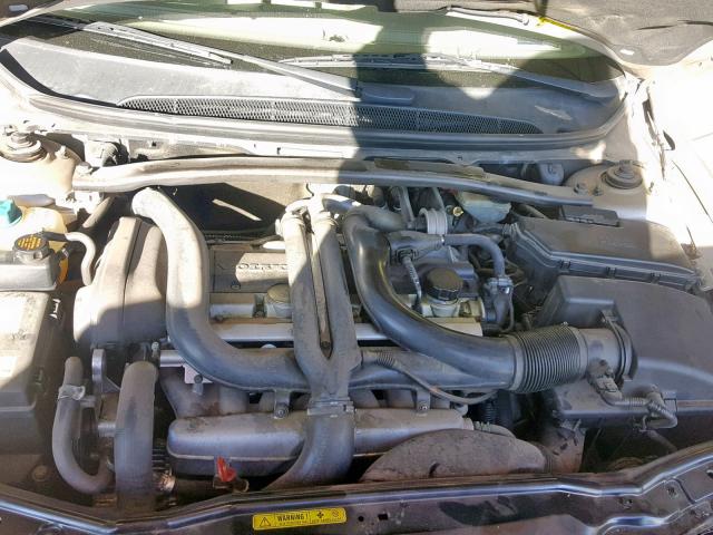 YV1TS91D821262725 - 2002 VOLVO S80 T6 TUR SILVER photo 7