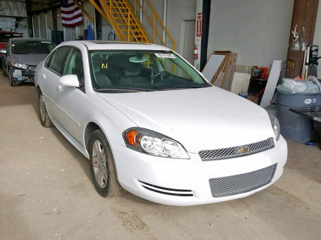 2G1WB5E38E1164475 - 2014 CHEVROLET IMPALA LIM WHITE photo 1