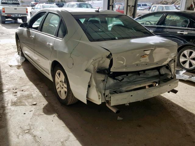 2G1WB5E38E1164475 - 2014 CHEVROLET IMPALA LIM WHITE photo 3