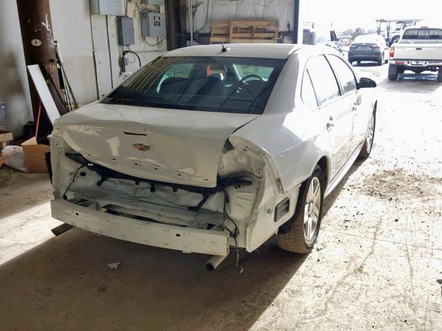 2G1WB5E38E1164475 - 2014 CHEVROLET IMPALA LIM WHITE photo 4