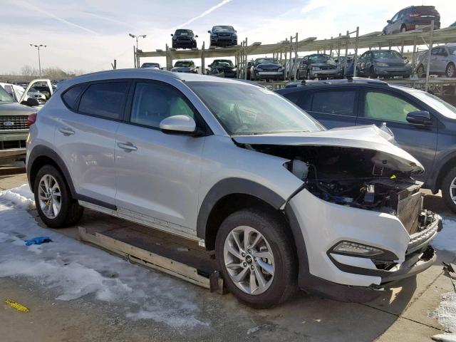 KM8J3CA42HU273374 - 2017 HYUNDAI TUCSON LIM SILVER photo 1