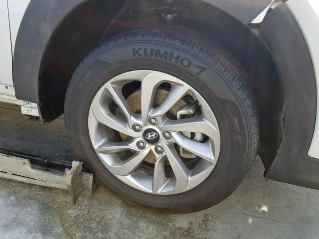 KM8J3CA42HU273374 - 2017 HYUNDAI TUCSON LIM SILVER photo 9