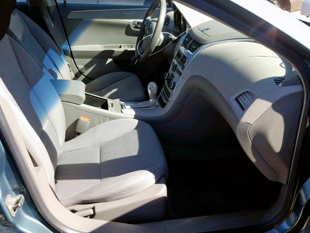 1G1ZH57B79F169343 - 2009 CHEVROLET MALIBU 1LT GREEN photo 5