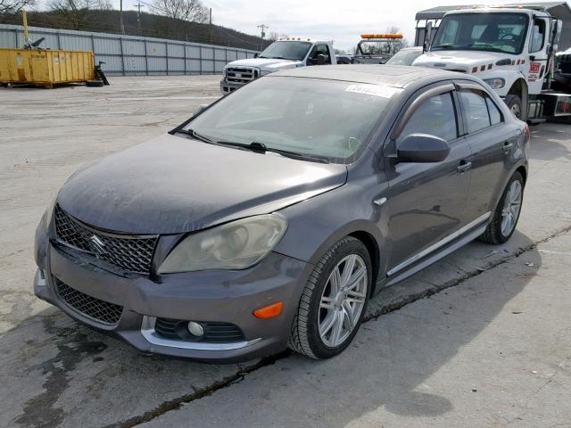 JS2RE9A68C6100077 - 2012 SUZUKI KIZASHI SP GRAY photo 2