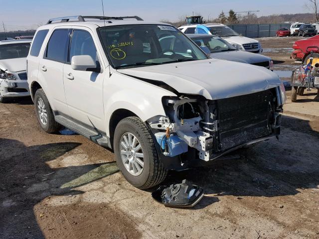 4M2CN8HG2AKJ28643 - 2010 MERCURY MARINER PR WHITE photo 1