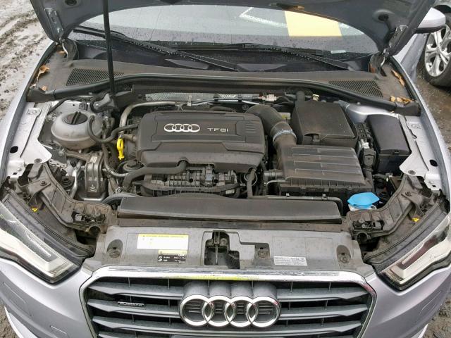 WAUBFGFF9F1094018 - 2015 AUDI A3 SILVER photo 7