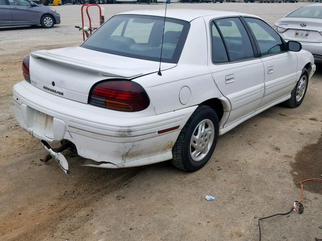 1G2NE52T2VC758265 - 1997 PONTIAC GRAND AM S WHITE photo 4