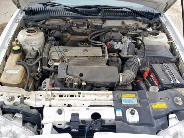 1G2NE52T2VC758265 - 1997 PONTIAC GRAND AM S WHITE photo 7