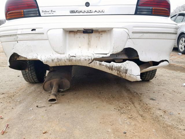 1G2NE52T2VC758265 - 1997 PONTIAC GRAND AM S WHITE photo 9