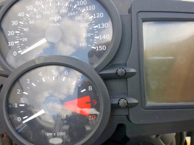 WB102290X9ZU01733 - 2009 BMW F800 GS YELLOW photo 8