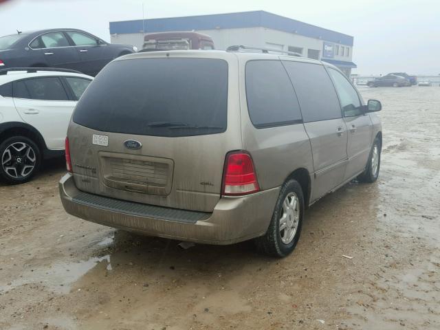 2FMZA52254BB21428 - 2004 FORD FREESTAR S TAN photo 4