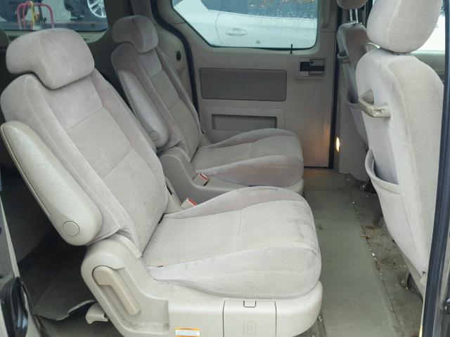 2FMZA52254BB21428 - 2004 FORD FREESTAR S TAN photo 6