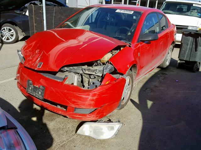 1G8AN15F46Z112663 - 2006 SATURN ION LEVEL RED photo 2