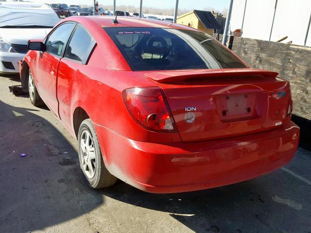 1G8AN15F46Z112663 - 2006 SATURN ION LEVEL RED photo 3