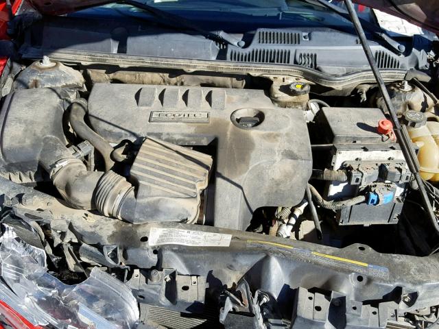 1G8AN15F46Z112663 - 2006 SATURN ION LEVEL RED photo 7