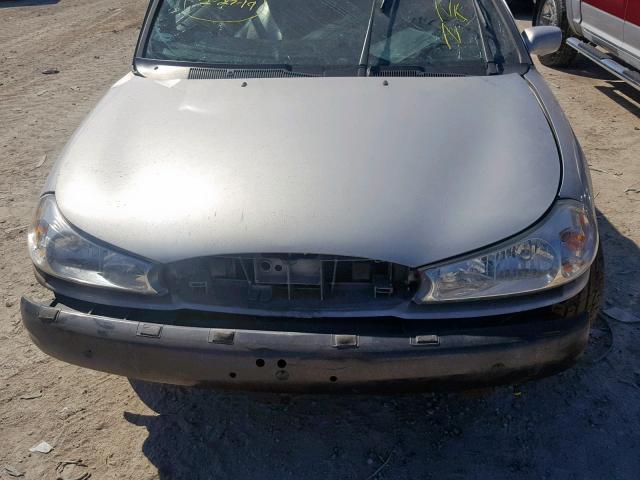 1FAFP68G5WK201809 - 1998 FORD CONTOUR SV SILVER photo 7