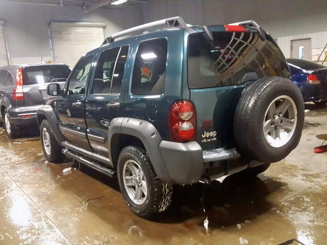 1J4GL38K85W684985 - 2005 JEEP LIBERTY RE BLACK photo 3
