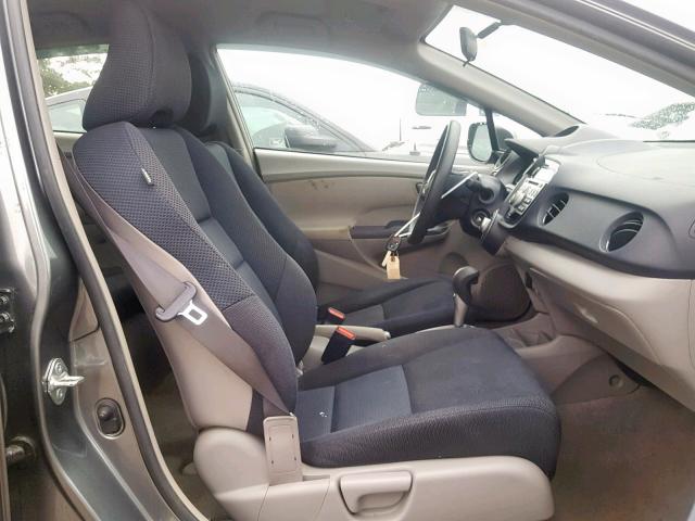 JHMZE2H59AS002855 - 2010 HONDA INSIGHT LX GRAY photo 5