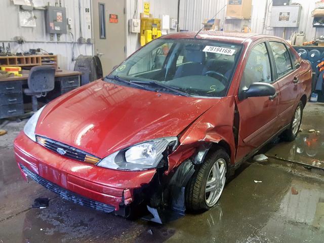 1FAFP34Z74W146842 - 2004 FORD FOCUS SE C RED photo 2