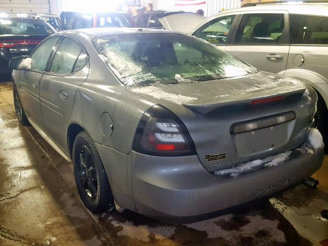 2G2WP552181103221 - 2008 PONTIAC GRAND PRIX GRAY photo 3