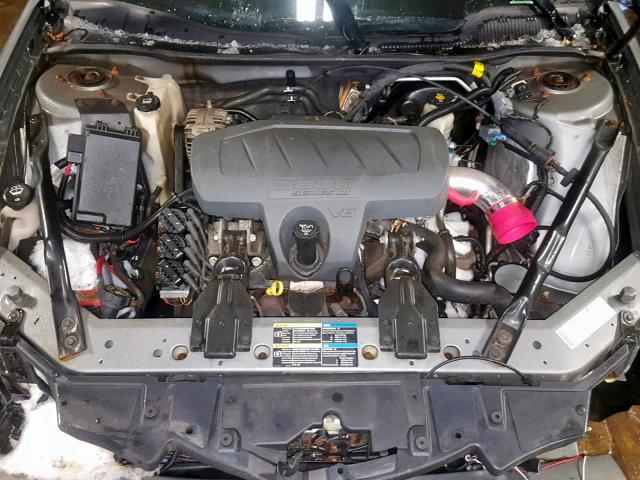 2G2WP552181103221 - 2008 PONTIAC GRAND PRIX GRAY photo 7