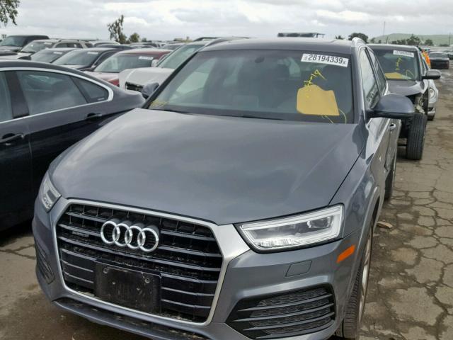 WA1GFCFS6GR020115 - 2016 AUDI Q3 PRESTIG GRAY photo 2