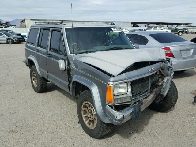 1J4FJ58L2LL225505 - 1990 JEEP CHEROKEE L GRAY photo 1