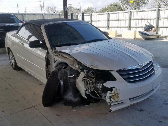 1C3LC45K38N675110 - 2008 CHRYSLER SEBRING WHITE photo 1