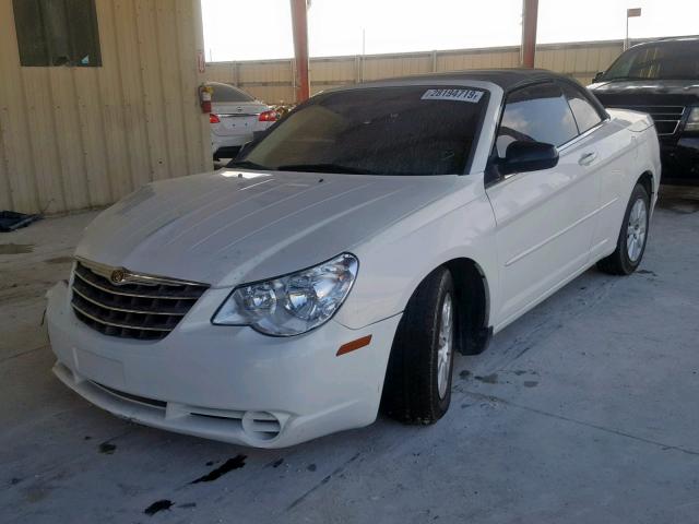 1C3LC45K38N675110 - 2008 CHRYSLER SEBRING WHITE photo 2