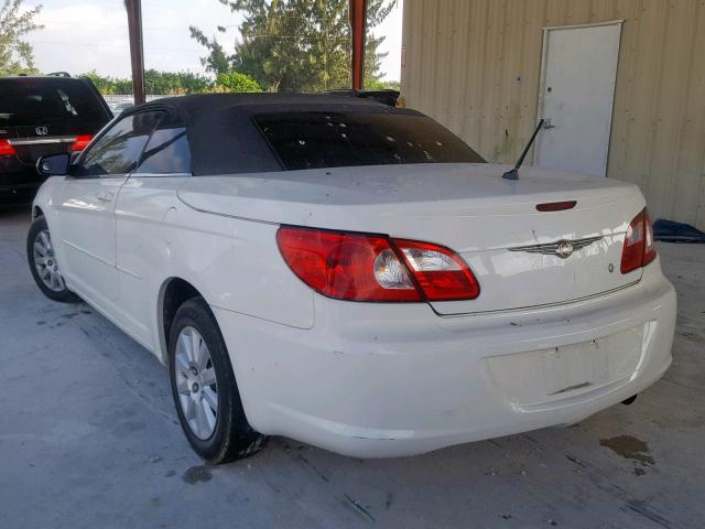 1C3LC45K38N675110 - 2008 CHRYSLER SEBRING WHITE photo 3