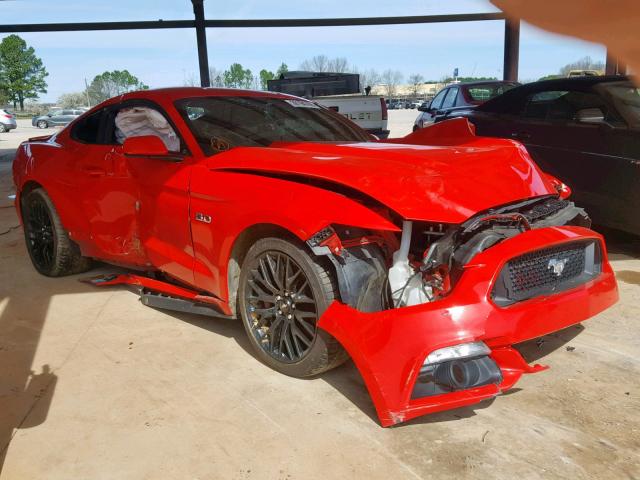 1FA6P8CF0G5235568 - 2016 FORD MUSTANG GT RED photo 1