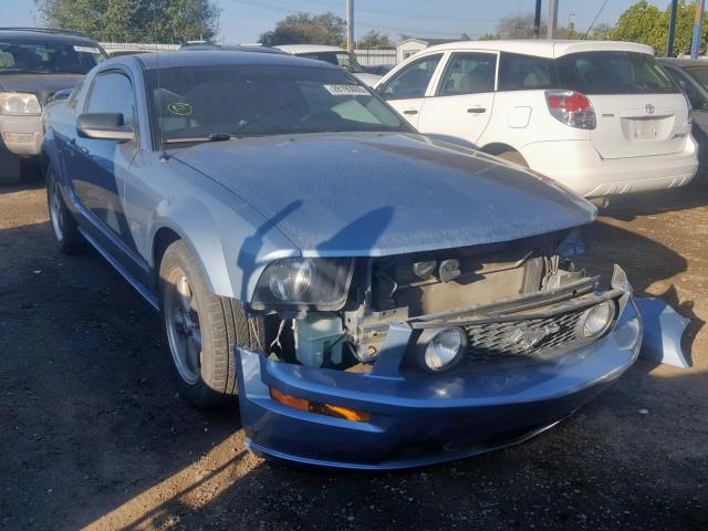 1ZVHT82H965168157 - 2006 FORD MUSTANG GT BLUE photo 1