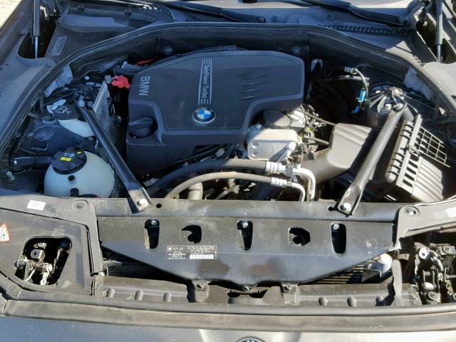 WBA5A5C53ED510461 - 2014 BMW 528 I GRAY photo 7