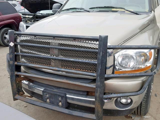 1D7KS28D86J199636 - 2006 DODGE RAM 2500 S GOLD photo 7